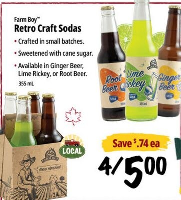 Farm Boy™ Retro Craft Sodas