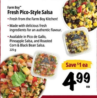 Farm Boy™ Fresh Pico-Style Salsa