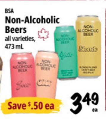 BSA Non-Alcoholic Beers