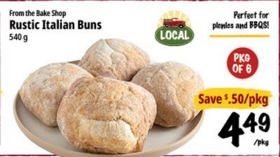 Rustic Italian Buns