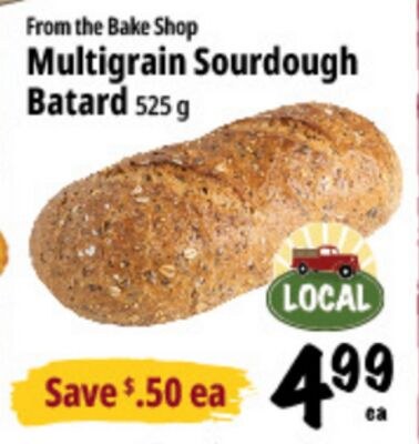 Multigrain Sourdough Batard