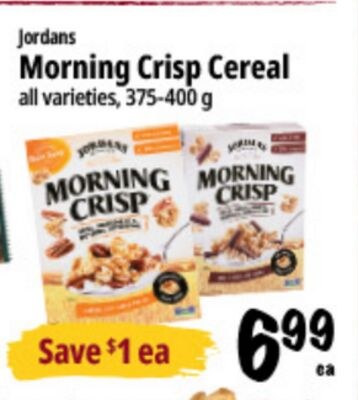 Jordans Morning Crisp Cereal