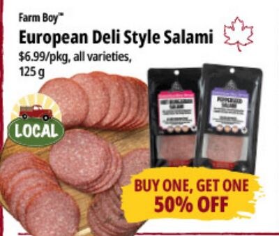 Farm Boy™ European Deli Style Salami