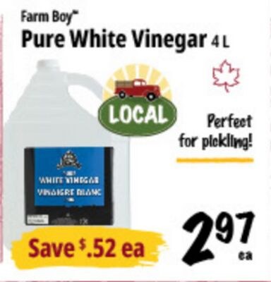 Farm Boy™ Pure White Vinegar