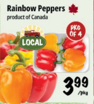 Rainbow Peppers