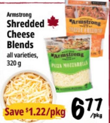 Armstrong Shredded Cheese Blends