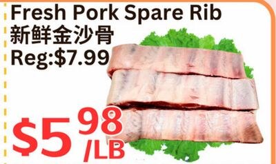 Fresh Pork Spare Rib