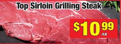 Top Sirloin Grilling Steak