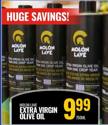 MOLON LAVE EXTRA VIRGIN OLIVE OIL