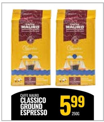 CAFFE MAURO CLASSICO GROUND ESPRESSO