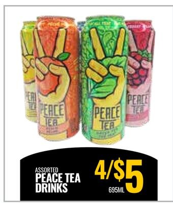 ASSORTED PEACE TEA DRINKS