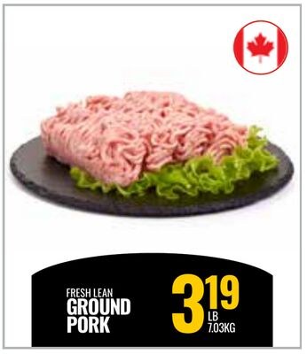 FRESH LEAN GROUND PORK