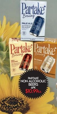 PARTAKE NON ALCOHOLIC BEERS