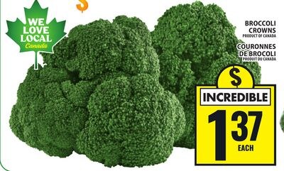 BROCCOLI CROWNS