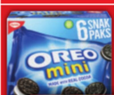 CHRISTIE SNAK PAKS COOKIES OR CRACKERS OR CRISP…