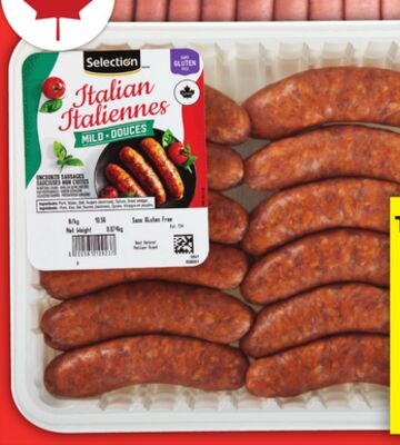 SELECTION FRESH PORK SAUSAGES FAMILY PACK