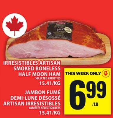 IRRESISTIBLES ARTISAN SMOKED BONELESS HALF MOON…