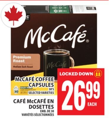 McCAFÉ COFFEE CAPSULES