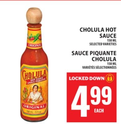 CHOLULA HOT SAUCE