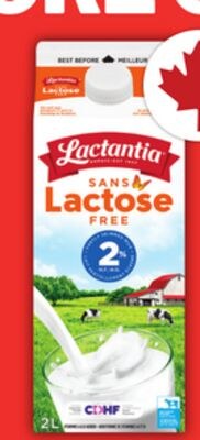 LACTANTIA LACTOSE FREE MILK