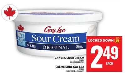 GAY LEA SOUR CREAM