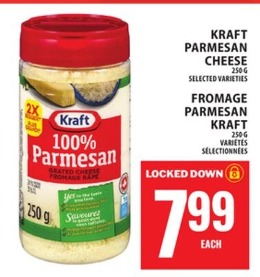 KRAFT PARMESAN CHEESE