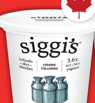 SIGGI'S SKYR YOGURT