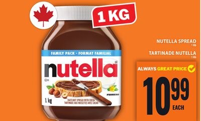 NUTELLA SPREAD
