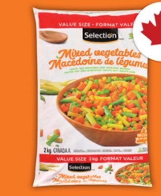 SELECTION VEGETABLES