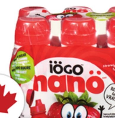 IÖGO NANO DRINKABLE YOGURT OR BUBBLES YOGURT OR…
