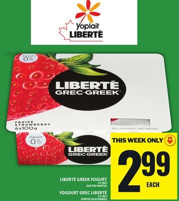 LIBERTÉ GREEK YOGURT