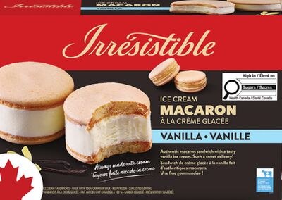 IRRESISTIBLE MACARON ICE CREAM SANDWICHES