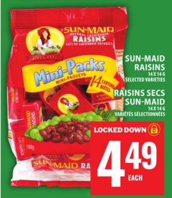 SUN-MAID RAISINS