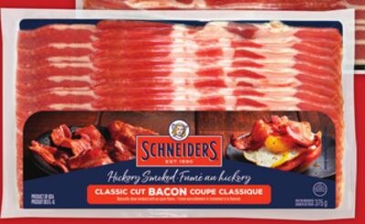 SCHNEIDERS OR MAPLE LEAF BACON