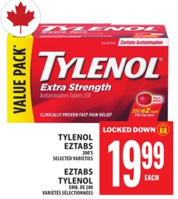 TYLENOL EZTABS