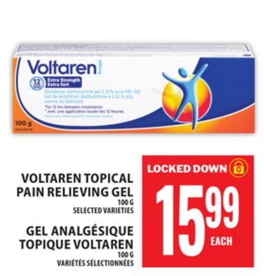 VOLTAREN TOPICAL PAIN RELIEVING GEL
