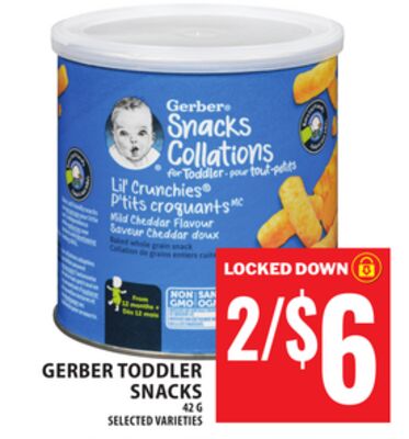 GERBER TODDLER SNACKS