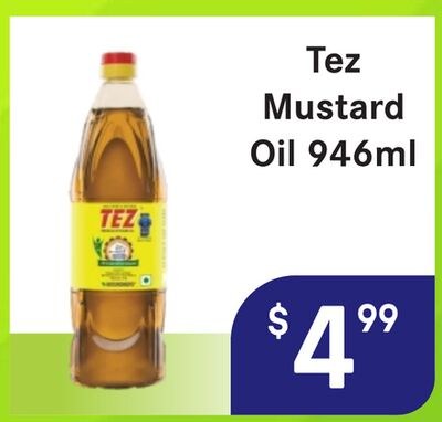 Tez Mustard Oil 946ml
