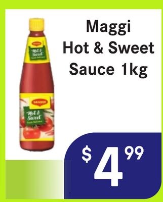 Maggi Hot & Sweet Sauce 1kg