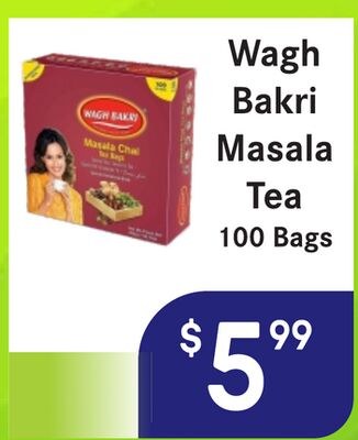 Wagh Bakri Masala Tea