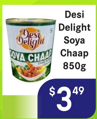 Desi Delight Soya Chaap