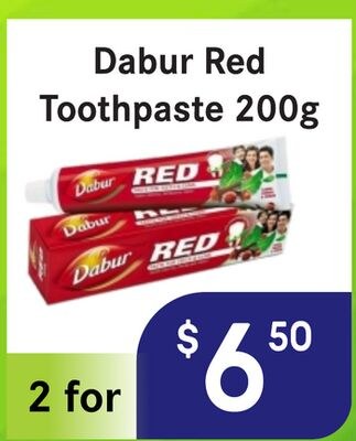 Dabur Red Toothpaste 200g