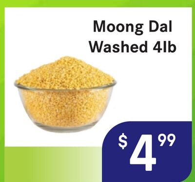 Moong Dal Washed