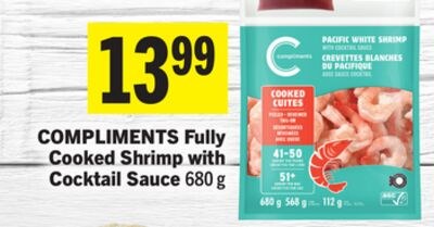 COMPLIMENTS Fully Cooked Shrimp with Cocktail S…