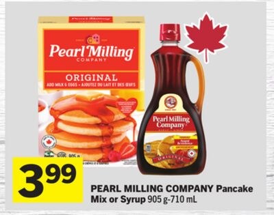 PEARL MILLING COMPANY Pancake Mix or Syrup