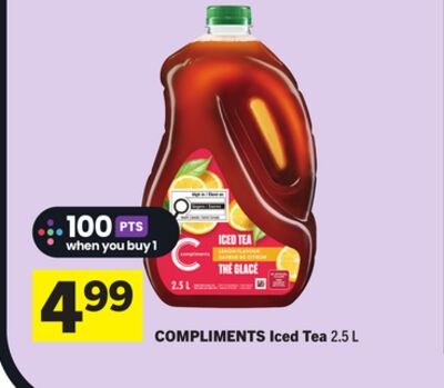 COMPLIMENTS Iced Tea