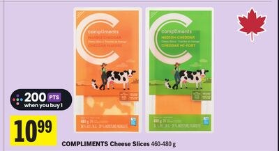 COMPLIMENTS Cheese Slices