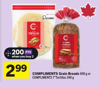 COMPLIMENTS Grain Breads
