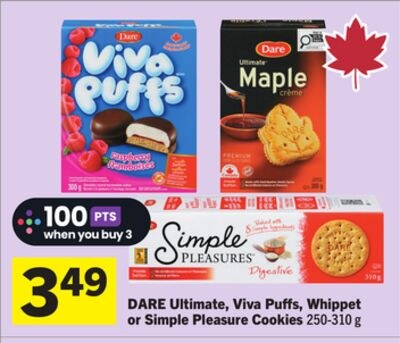 DARE Ultimate, Viva Puffs, Whippet or Simple Pl…