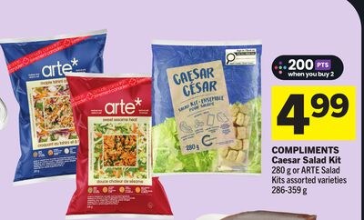 COMPLIMENTS Caesar Salad Kit